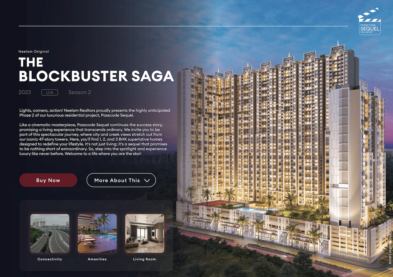 Passcode Sequel in Mulund West — New Project in Mumbai